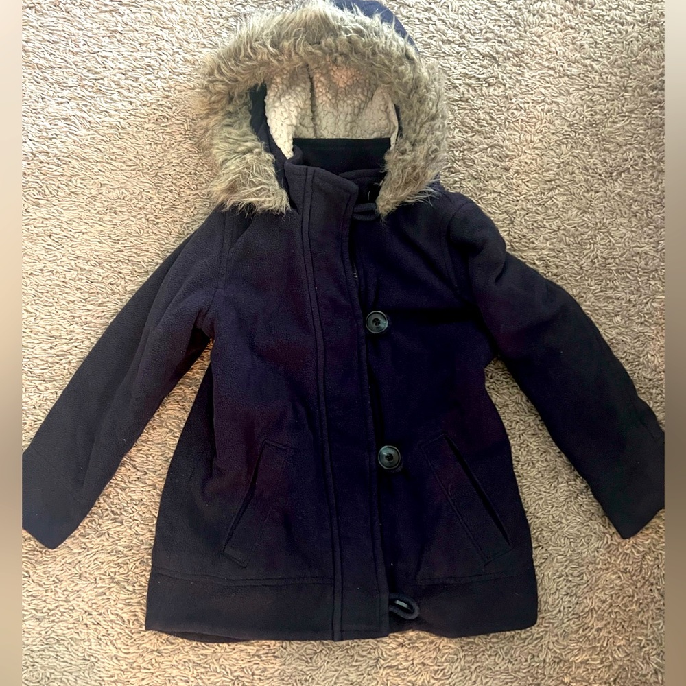 This is a very SOFT, sure to be warm coat!